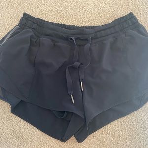 Lululemon Hotty Hot shorts - Size 4 (maybe 6).  Black. 2.5” inseam.